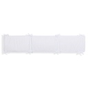 PROTECTOR CHICHONERA CUNA 40X185X3 STAR AZUL INTERBABY