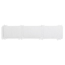 PROTECTOR CHICHONERA CUNA 40X185X3 STAR GRIS INTERBABY