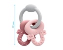 MORDEDOR LLAVES DE SILICONA 4156 ROSA KIOKIDS