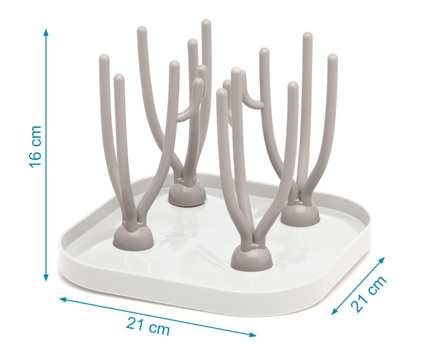 ESCURRE BIBERONES 4194 GRIS KIOKIDS