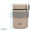TERMO PAPILLERO 500ML 4251 BEIGE KIOKIDS