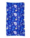 PAREO PLAYA ESTAMPADO CON RIZO 90X170CM NAUTILUS AZUL OSCURO SUN &amp; SURF