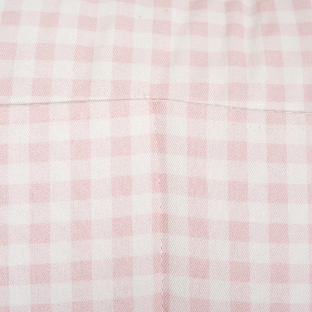 BOLSO MATERNAL VICHY ROSA DON ALGODÓN