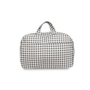 BOLSO MATERNAL VICHY GRIS OSCURO DON ALGODÓN
