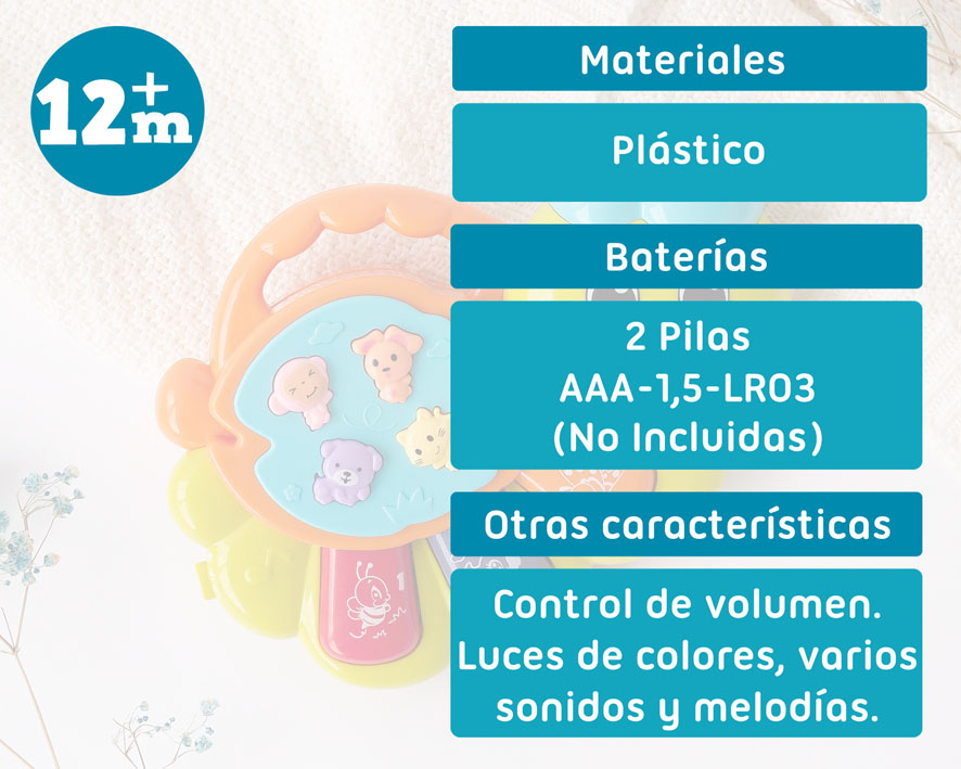 JUGUETE MUSICAL CARACOL 3935 KIOKIDS