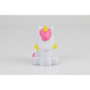 LÁMPARA NOCTURNA INFANTIL UNICORNIO BLANCO INTERBABY