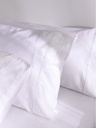 FUNDA ALMOHADA ELBA 300 HILOS BLANCO DON ALGODON