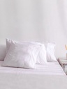 FUNDA ALMOHADA ELBA 300 HILOS BLANCO DON ALGODON