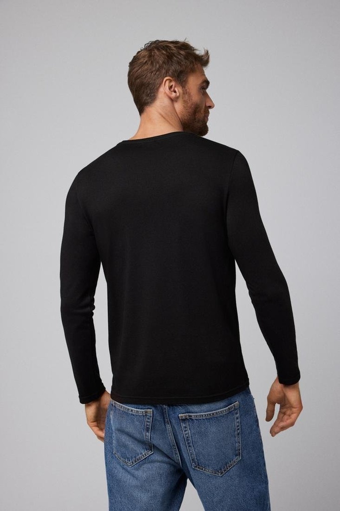 CAMISETA TERMICA MANGA LARGA 70107 NEGRO YSABEL MORA