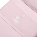TRIPTICO CUNA CORALINA ELEFANTE GLOBO CORAZON ROSA INTERBABY