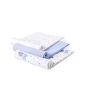 PACK 3 GASAS 80X80 PARACAIDISTA AZUL INTERBABY