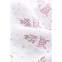 PACK 3 GASAS 80X80 PARACAIDISTA ROSA INTERBABY