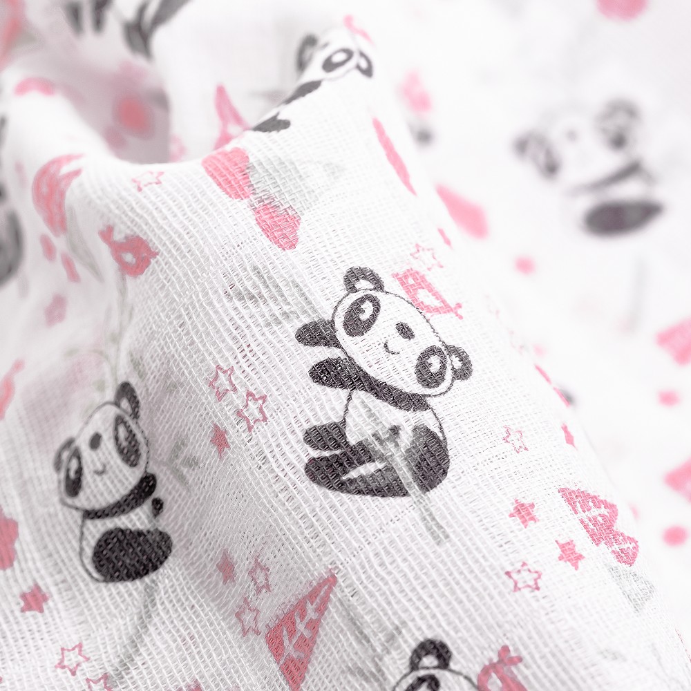 PACK 3 GASAS 80X80 PARACAIDISTA ROSA INTERBABY