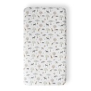 SET 2 PCS FUNDA NORDICA+CHICHONERA DESENFUNDABLE SERENGUETI BLANCO INTERBABY