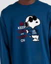 PIJAMA HOMBRE SNOOPY COOL 62012 MARINO PEANUTS