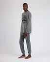 PIJAMA HOMBRE LUX 62162 GRIS LOIS