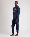 PIJAMA HOMBRE FELPA WINTER CLUB 62213 MARINO DISNEY
