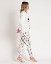 PIJAMA MUJER MICKEY AND MINNIE SKETCH 62271 CRUDO DISNEY