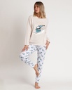 PIJAMA MUJER LET IT SNOW 62429 SNOOPY