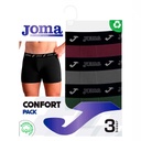 BOXER HOMBRE PACK 3 JS3616B GRA/GRI/VE JOMA