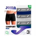 BOXER HOMBRE PACK 3 JS3616B GRI/AZ/MAR JOMA