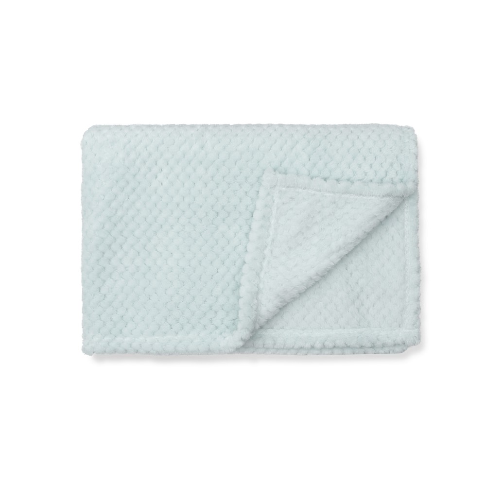 MANTA POPCORN 80X110 VERDE INTERBABY