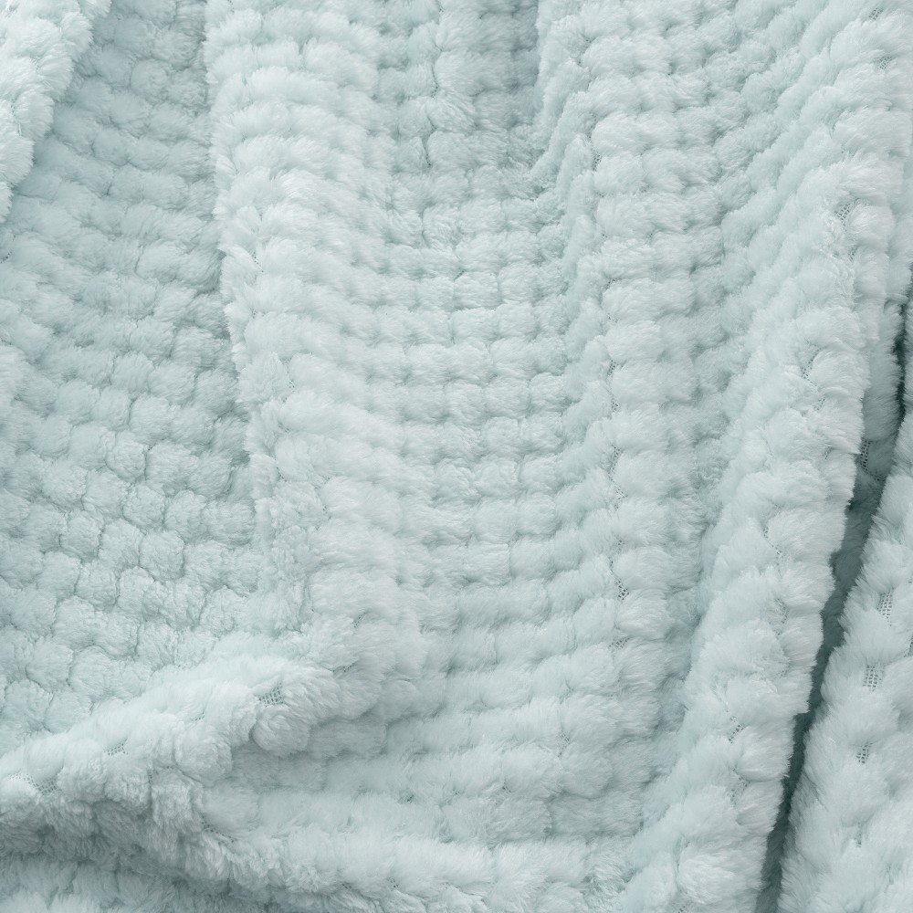 MANTA POPCORN 80X110 VERDE INTERBABY