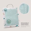 MANTA POPCORN 80X110 VERDE INTERBABY