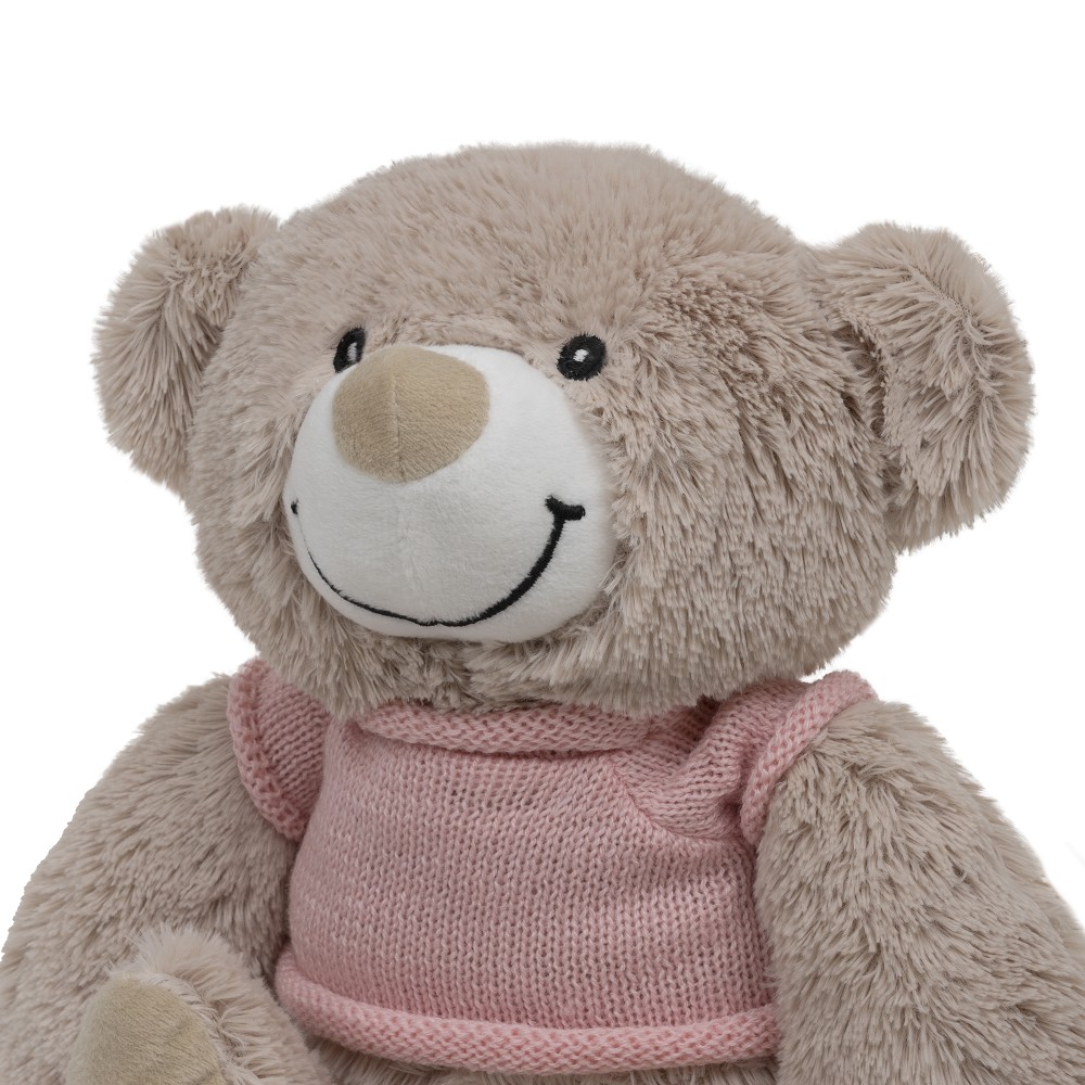 PELUCHE PARA BORDAR BEAR ROSA INTERBABY