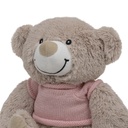 PELUCHE PARA BORDAR BEAR ROSA INTERBABY