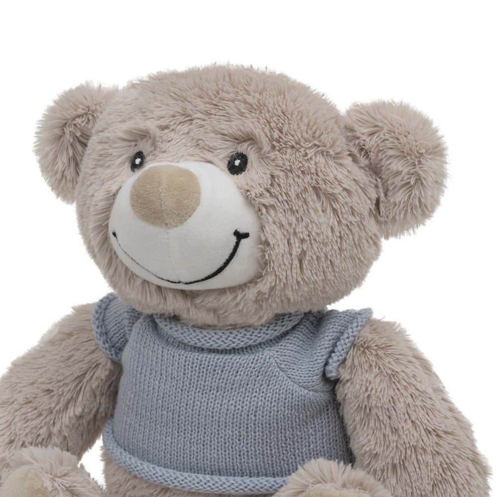 PELUCHE PARA BORDAR BEAR AZUL INTERBABY