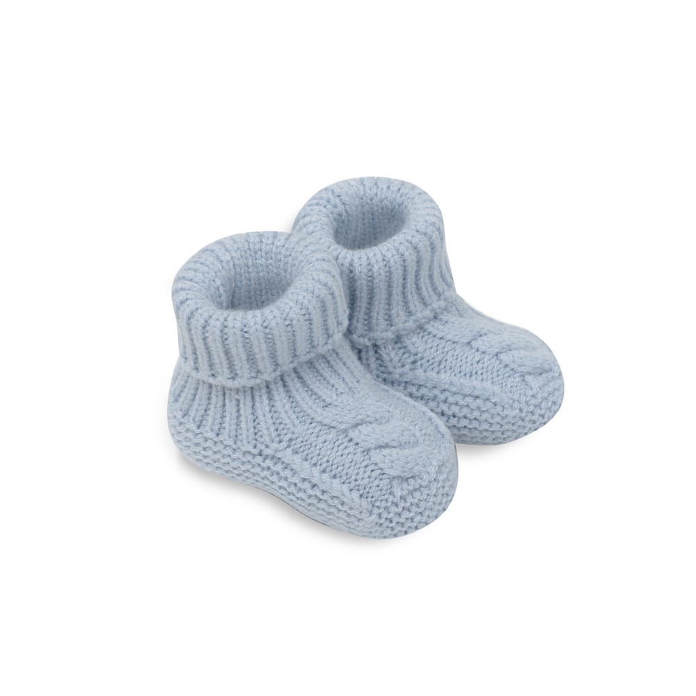 SET 3 PIEZAS TOCA GORRA PEUCOS AZUL INTERBABY
