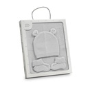 SET 3 PIEZAS TOCA GORRA PEUCOS GRIS INTERBABY