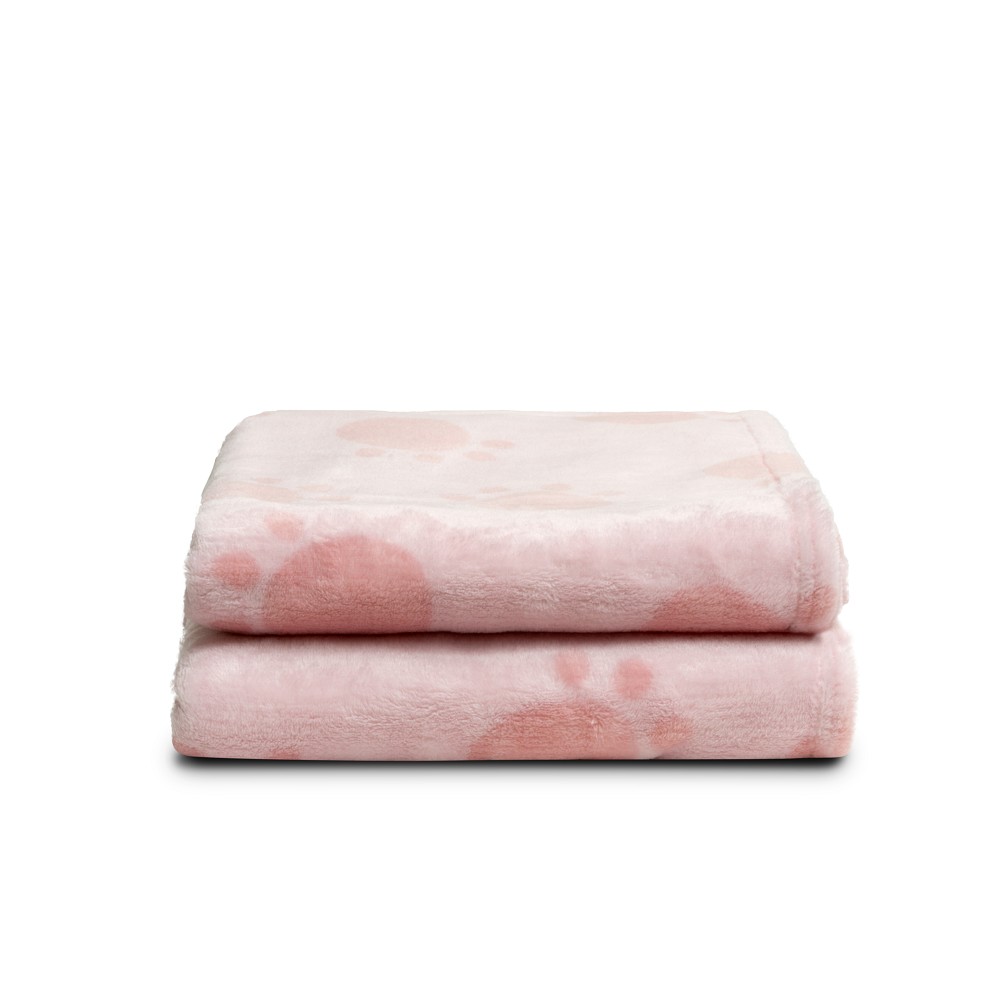 MANTA CUNA SEDALINA 110X140 PAREJITA OSOS ROSA INTERBABY