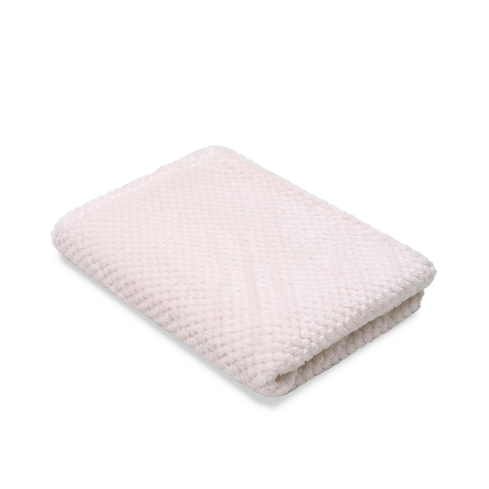 MANTA POPCORN 80X110 ROSA INTERBABY