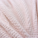 MANTA POPCORN 80X110 ROSA INTERBABY