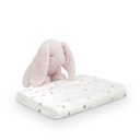 PELUCHE+MANTA ESTRELLA CONEJO ROSA INTERBABY
