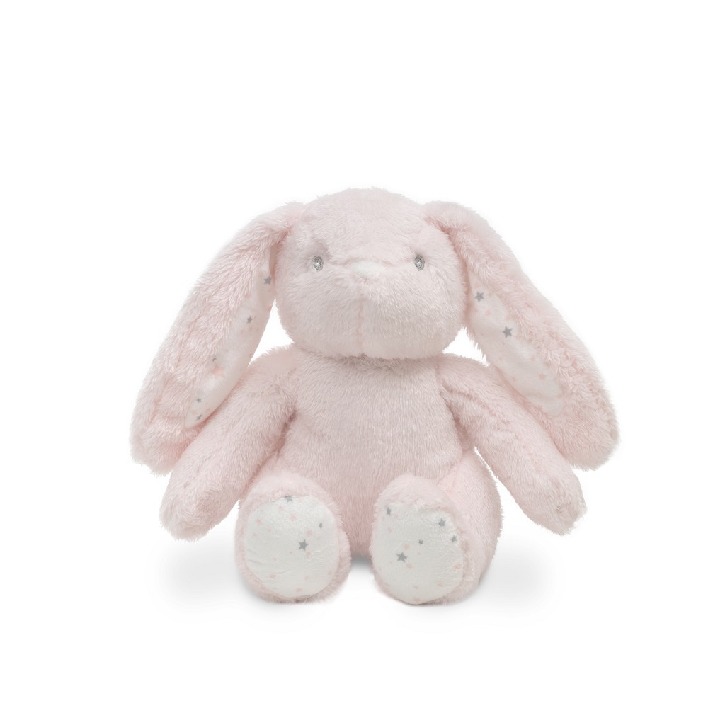 PELUCHE+MANTA ESTRELLA CONEJO ROSA INTERBABY
