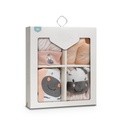 SET REGALO CEBRA BLANCO-ROSA INTERBABY
