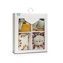 SET REGALO LEON BLANCO-GRIS INTERBABY