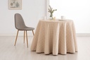 FALDA CAMILLA TERCIOPELO ACOLCHADA VELVET BEIGE HIPERMANTA