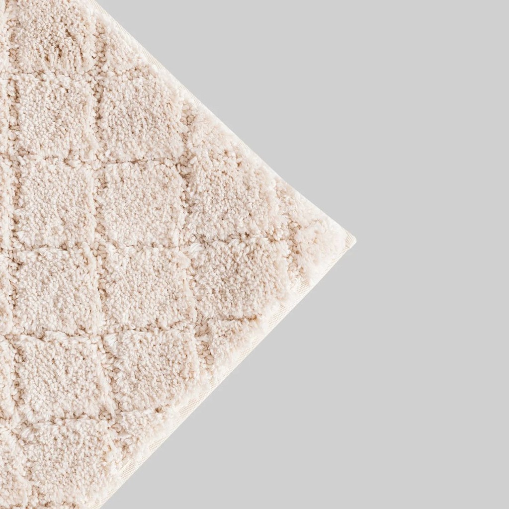 ALFOMBRA BAÑO ORIÓN BEIGE 60X40 EDEN