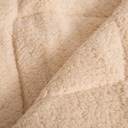 EDREDON JACQUARD IBAI CRUDO KARAMELO
