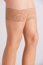 MEDIA CON LIGA DE BLONDA 20 DEN 14215 BEIGE YSABEL MORA