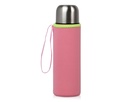 FUNDA NEOPRENO 7X20 PARA TERMO 500ML 1437 ROSA KIOKIDS