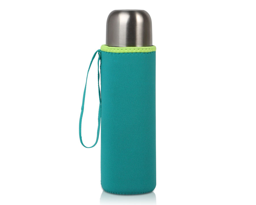 FUNDA NEOPRENO 7X20 PARA TERMO 500ML 1438 AZUL KIOKIDS