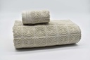JUEGO DE 3 TOALLAS T1662C BEIGE VIDAL HOME