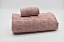 JUEGO DE 3 TOALLAS T1662C ROSA VIDAL HOME