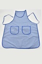 DELANTAL VICHY AZUL SAMARUC