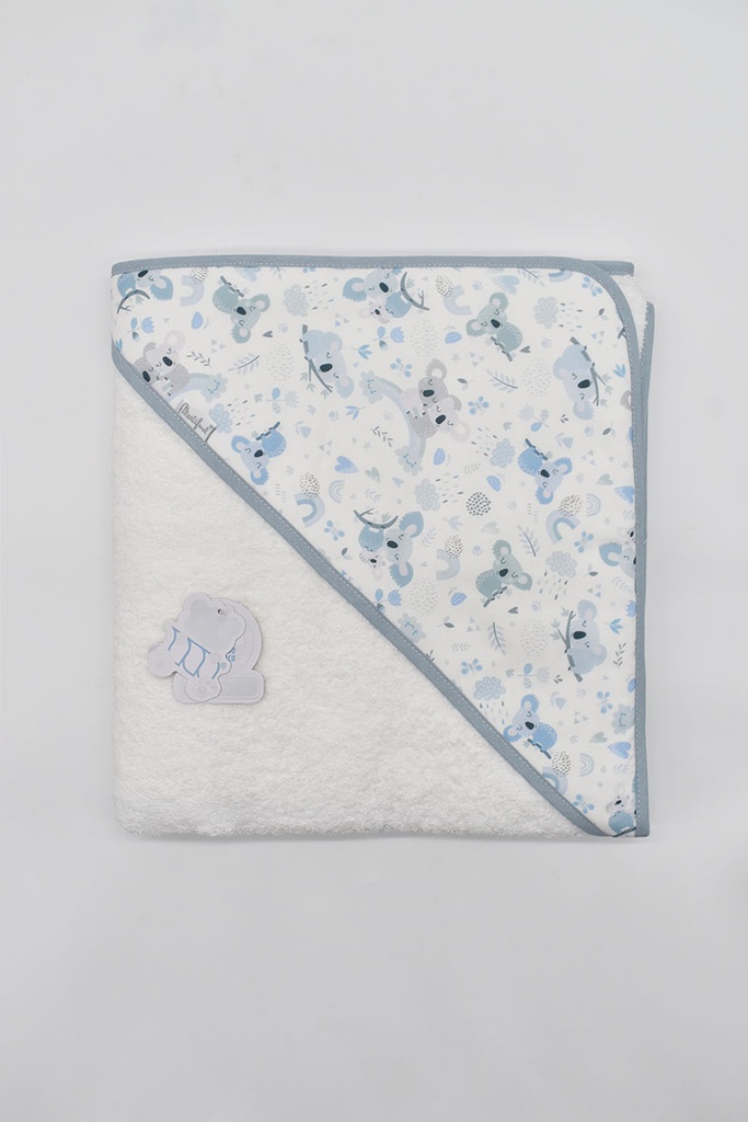 CAPA DE BAÑO T-1M 1415 BLANCO-AZUL 100X100 MARTIFANEL
